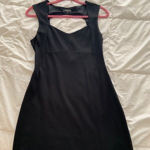 Black cocktail dress